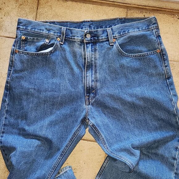 Levi 505 Denim Jeans 40×29 - Picture 3 of 4